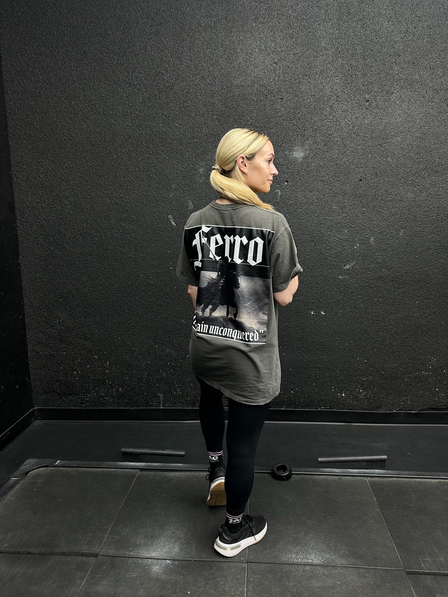 Unconquered oversized shirt